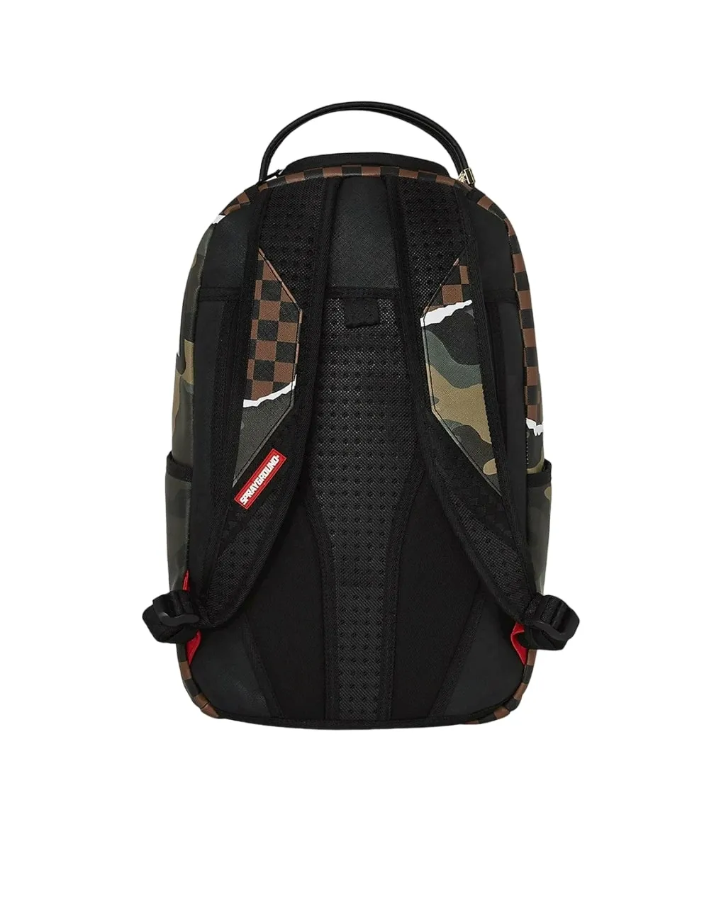 Spraground Tear It Up Check Camo Backpack B5930