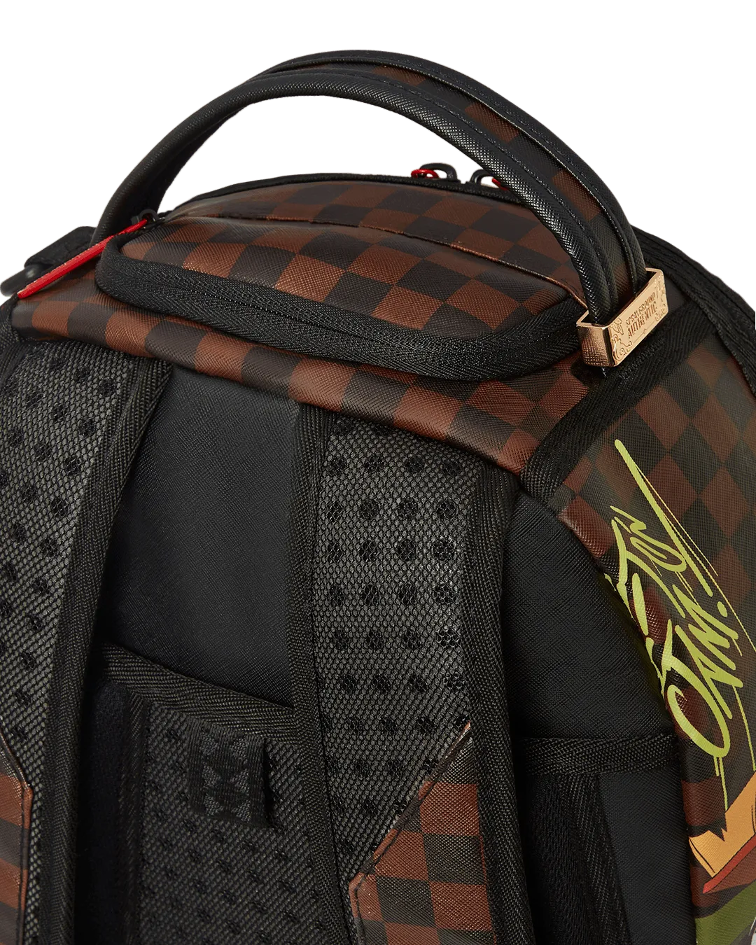 Sprayground Backpack SPACE JAM 2 CHECKERED Brown