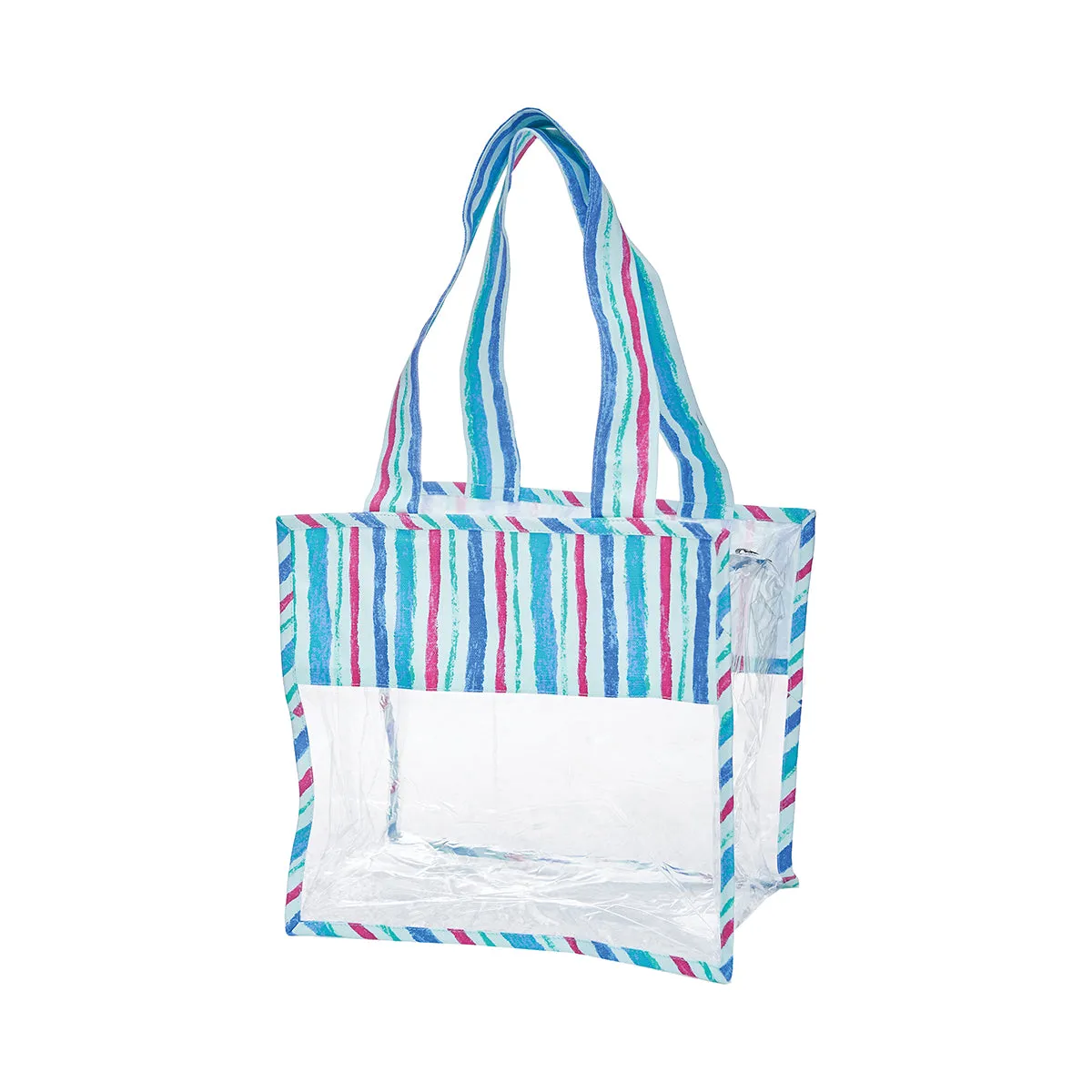 Striped Stadium Bag