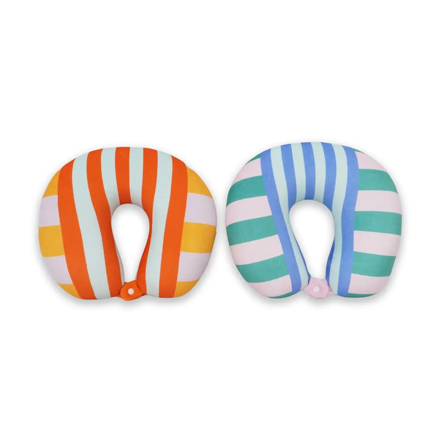 Striped Travel Neck Pillows