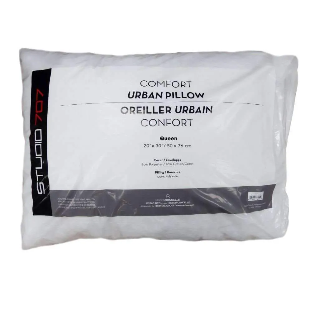 Studio 707 | Urban - Comfort Muslin-Polycotton Pillow - 20x30"