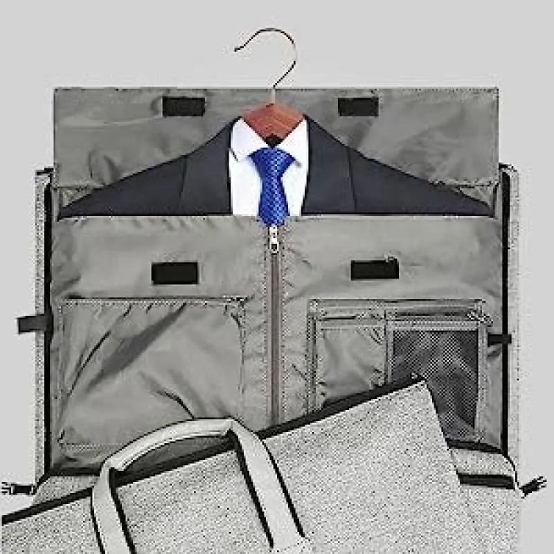 Stylish Portable Foldable Suit Bag for Effortless Travel