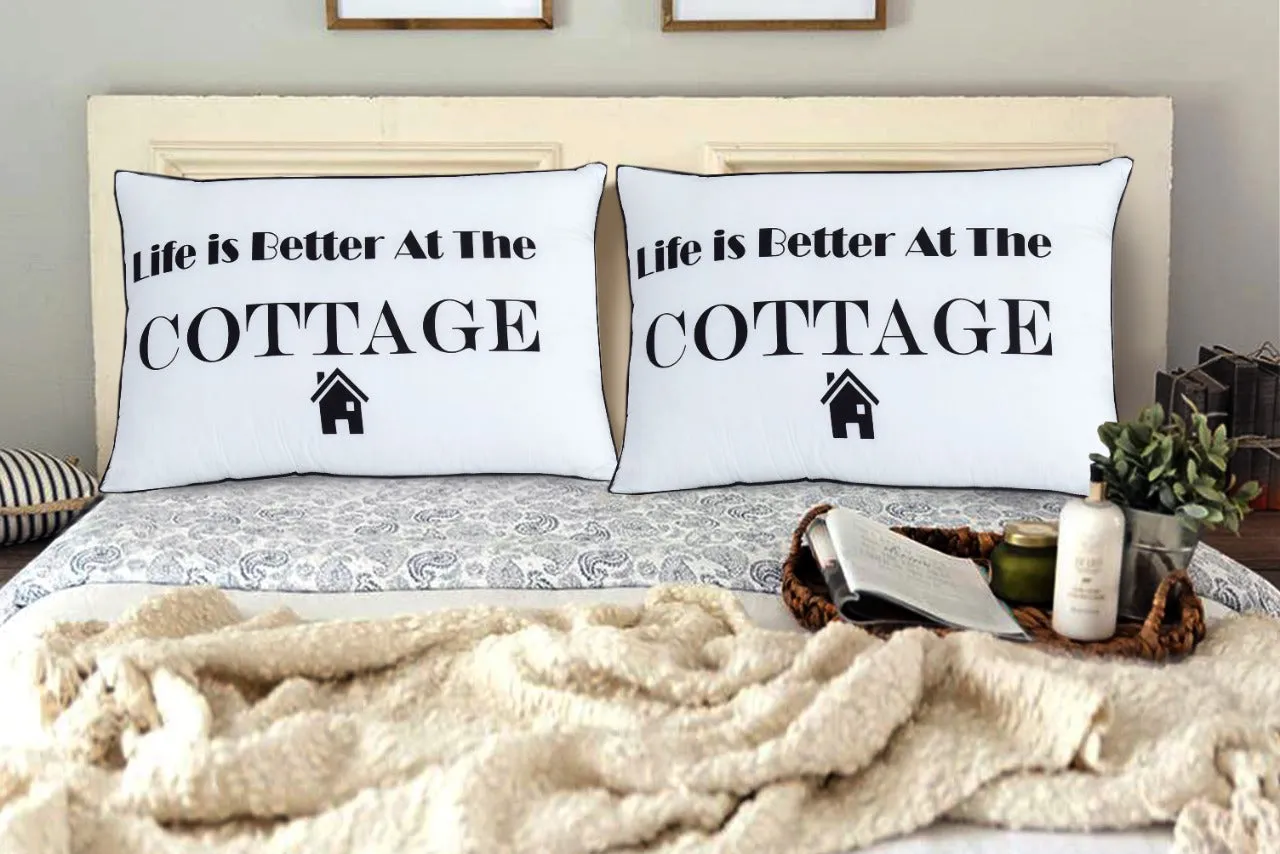 Text Pillow-Cottage