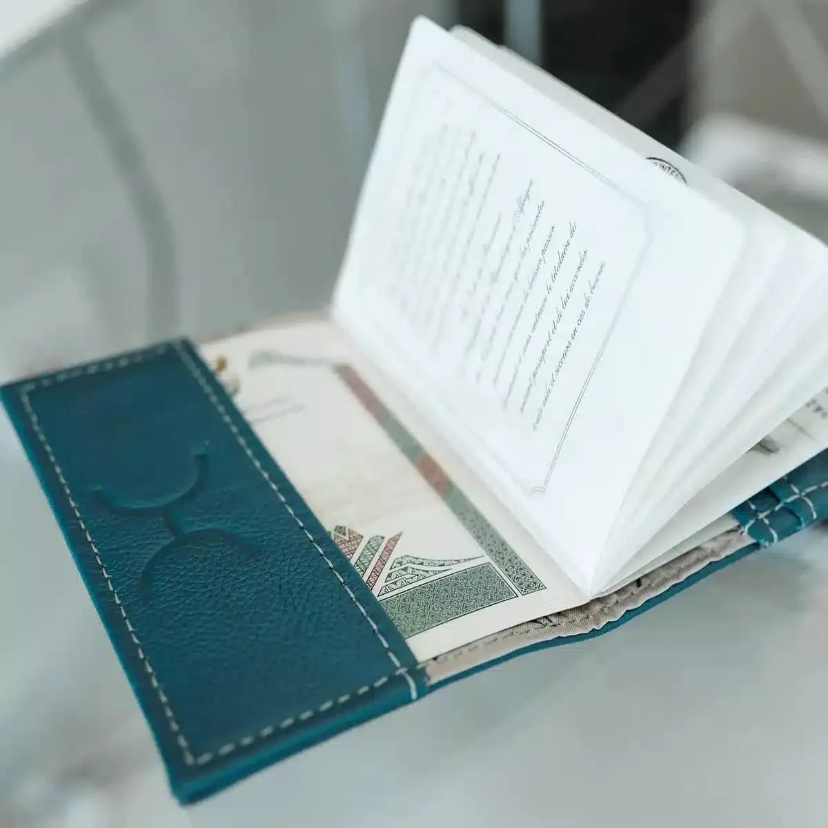 Thandana Leather Passport Holder