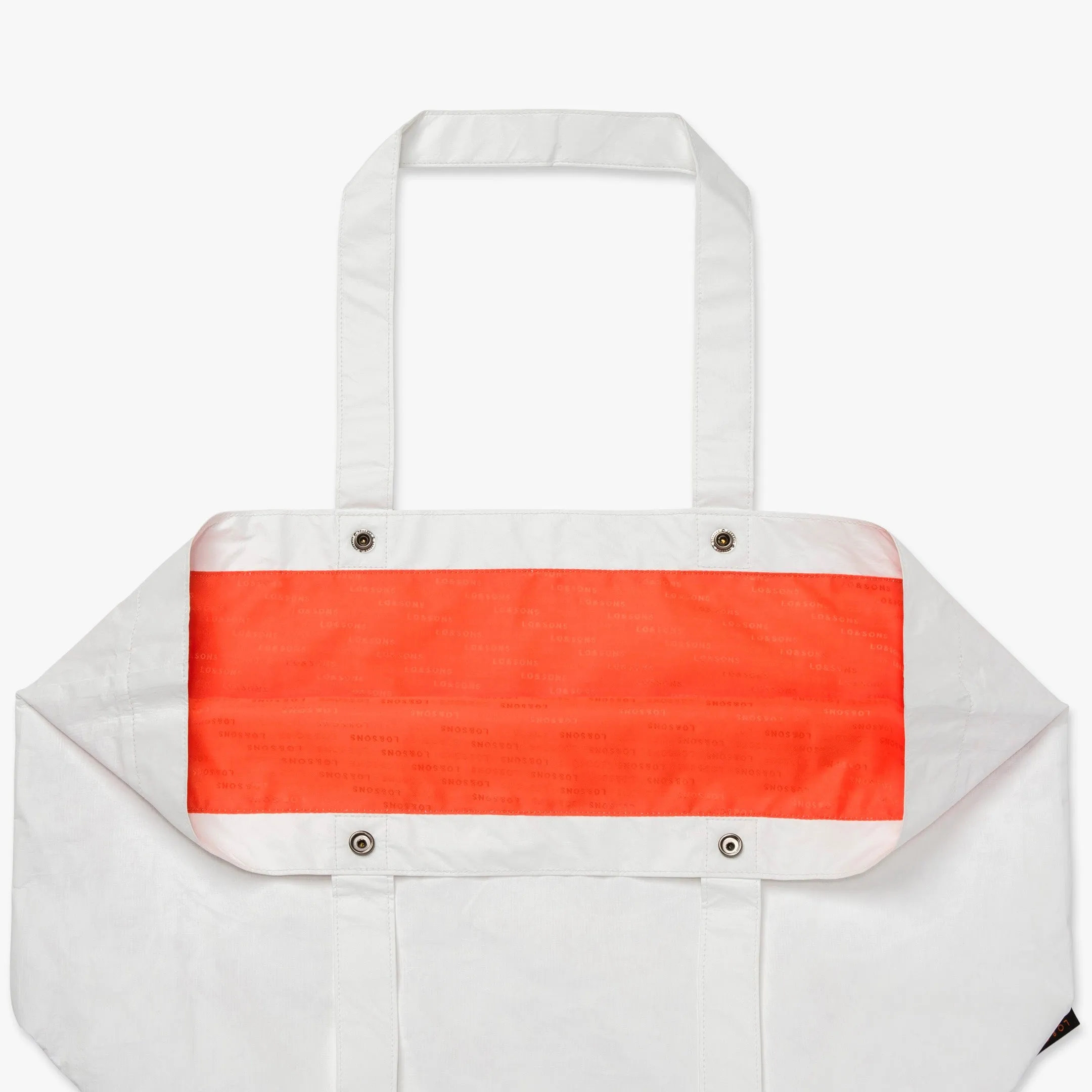 The Del Mar Packable Tote Large - Tyvek - White