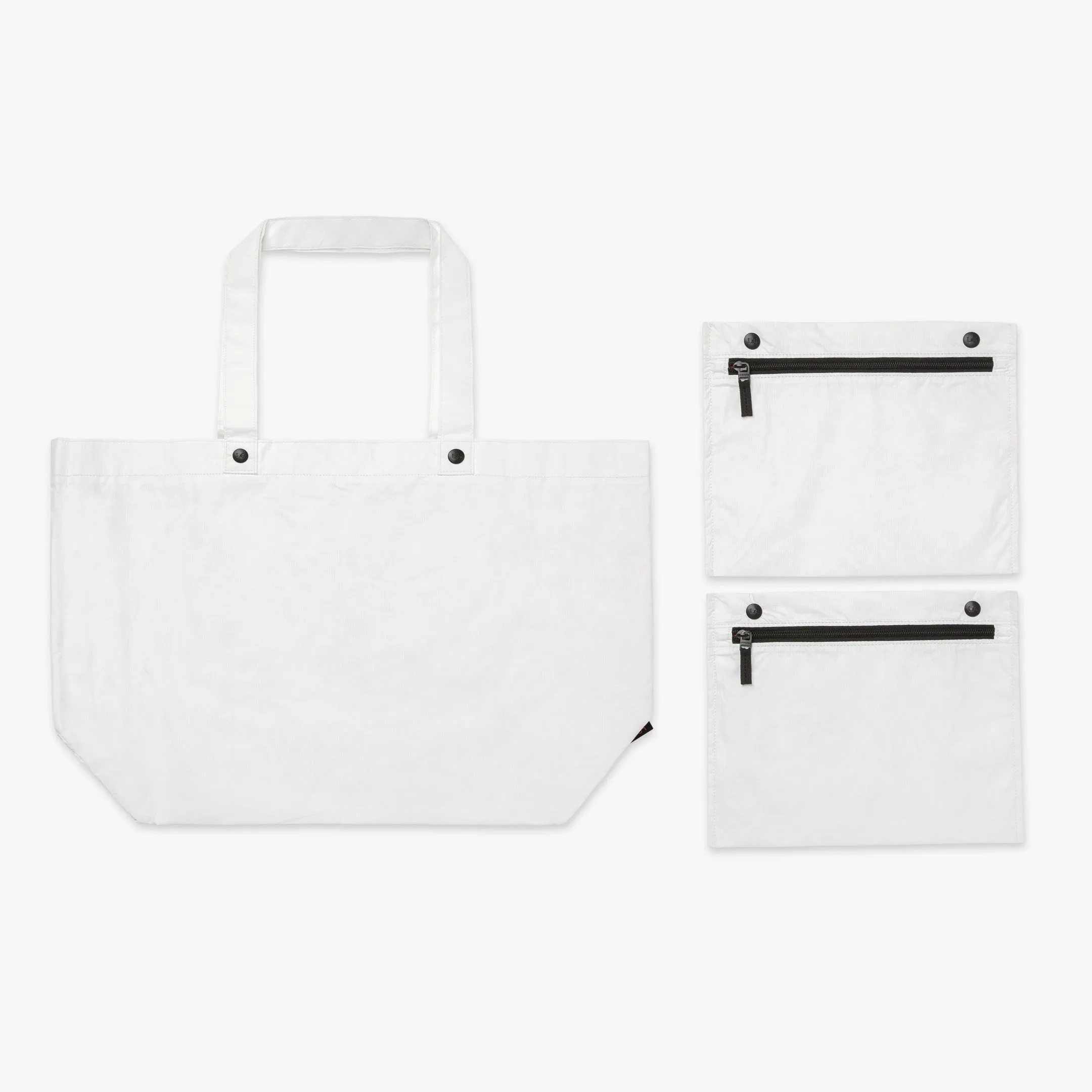 The Del Mar Packable Tote Large - Tyvek - White