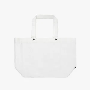 The Del Mar Packable Tote Large - Tyvek - White