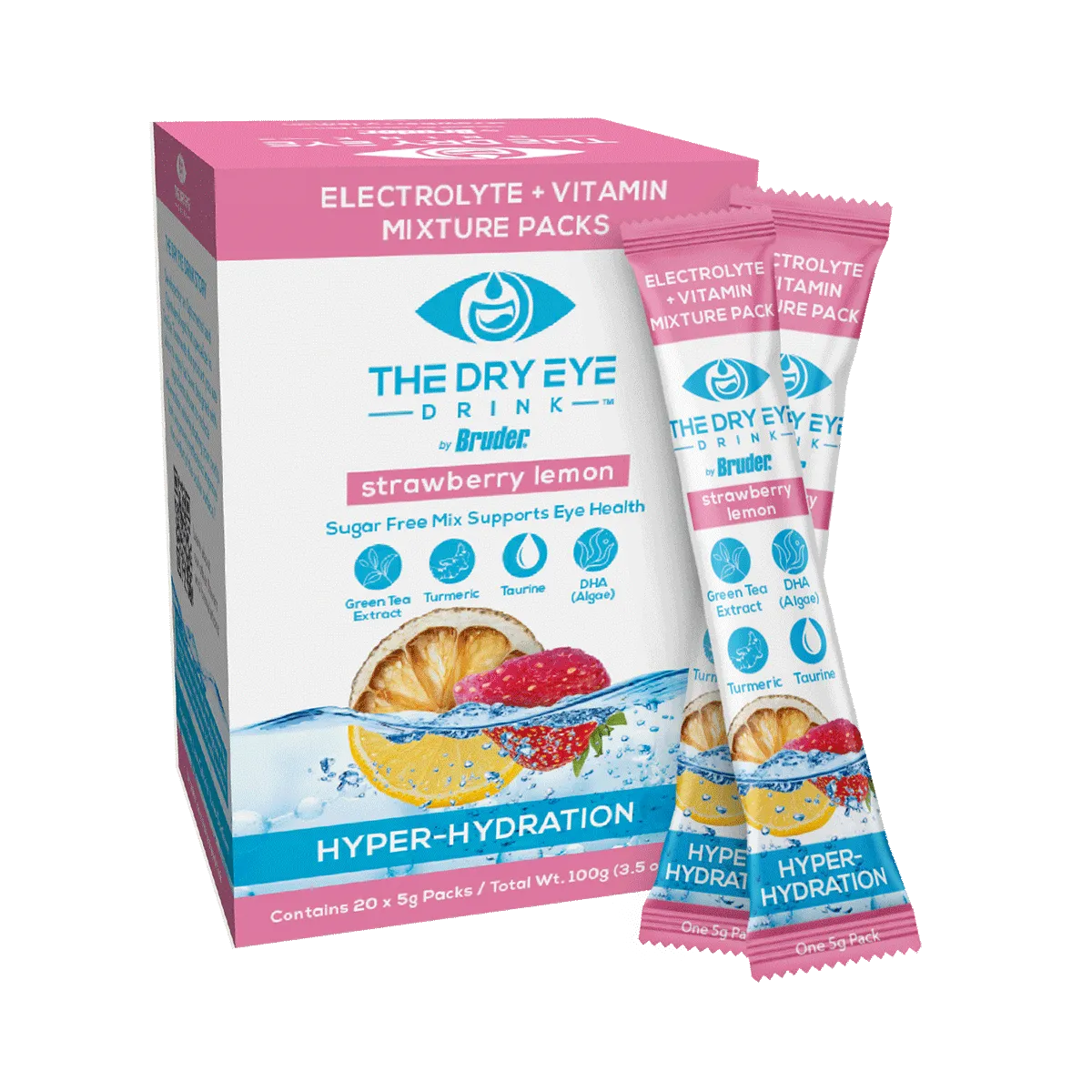 The Dry Eye Drink - Strawberry Lemon Flavor