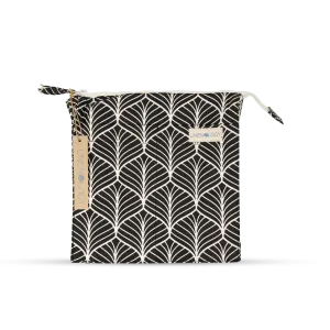 Wash Bag Tall - Abstract - Black