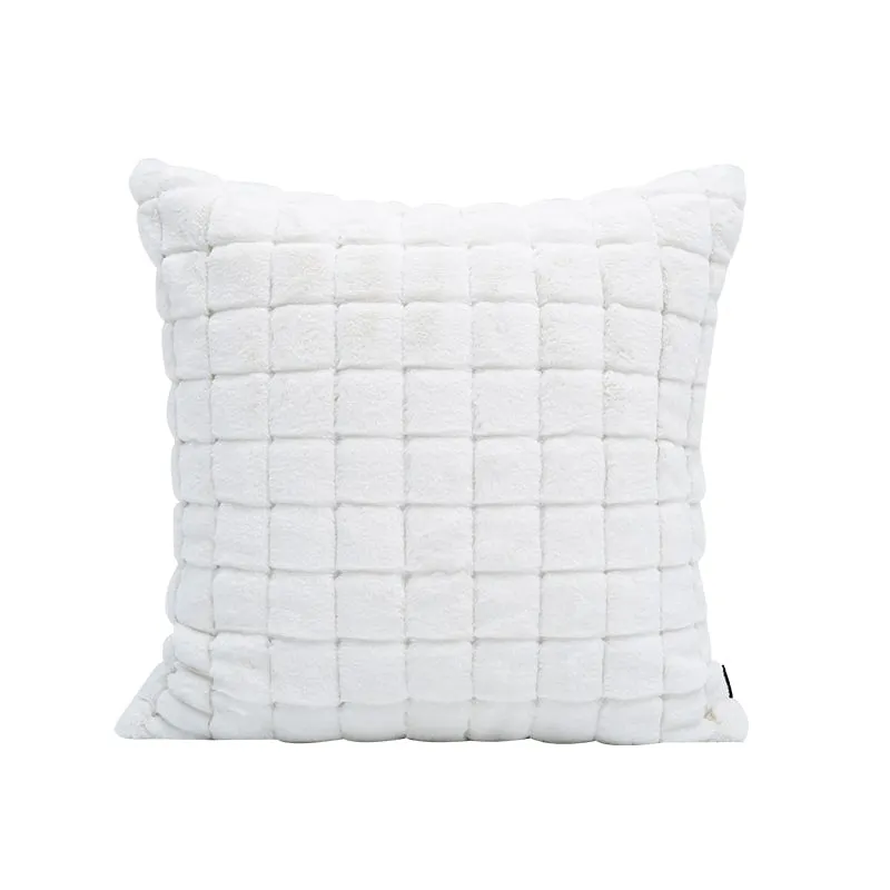 White Throw Pillow Set