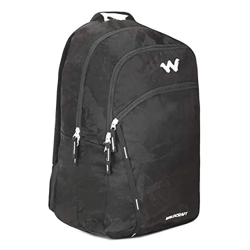 Wildcraft 35 Ltrs 18.50 inchs Backpack (11911 Black_Black)